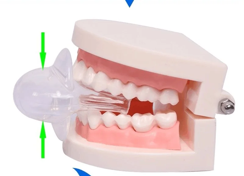 Антихрапящий язычок мягкий прозрачный медицинский силиконовый для ночного сна