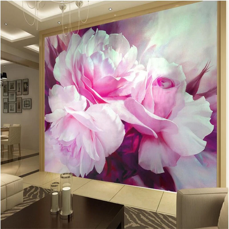 

beibehang Customize any size wallpaper fresco photo Dreamy colorful living room bedroom sofa background painted papel de parede