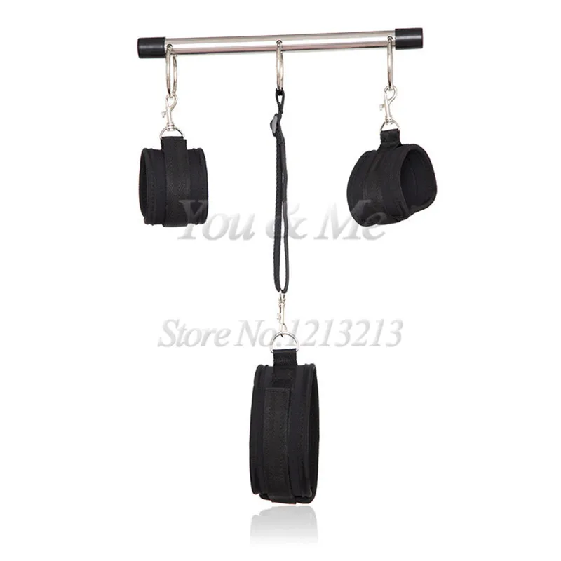 Бдсм набор для бондажа воротник фетиш раб металлический разветвитель стержень