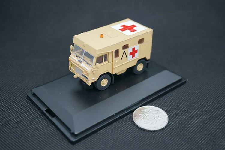 

rare Special Offer 1:76 LR A001 101FC Military Vehicle Model Persian Gulf War Alloy Military Model Collection Model
