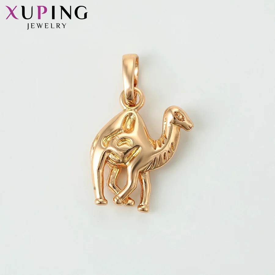 Xuping Jewelry Latest Model Popular Simplicity &quotDinosaur&quot Shape Gold-colour Pendant for Women Day Gifts 33549 | Украшения и
