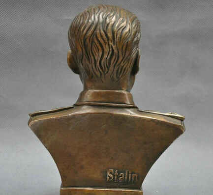 Латунная Статуэтка руководителя из России Джозефа Сталина 6 дюймов R0712 | Дом и сад
