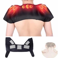 magnetic shoulder warm pad pain relieve therapy protection spontaneous heating massager for hyperthermia back neck pain relieve