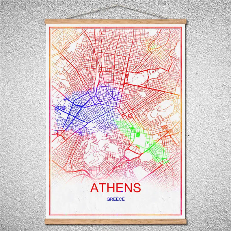 Шаблон с Рамки Винтаж ностальгические карта мира из Асунсьон плакат стены Книги