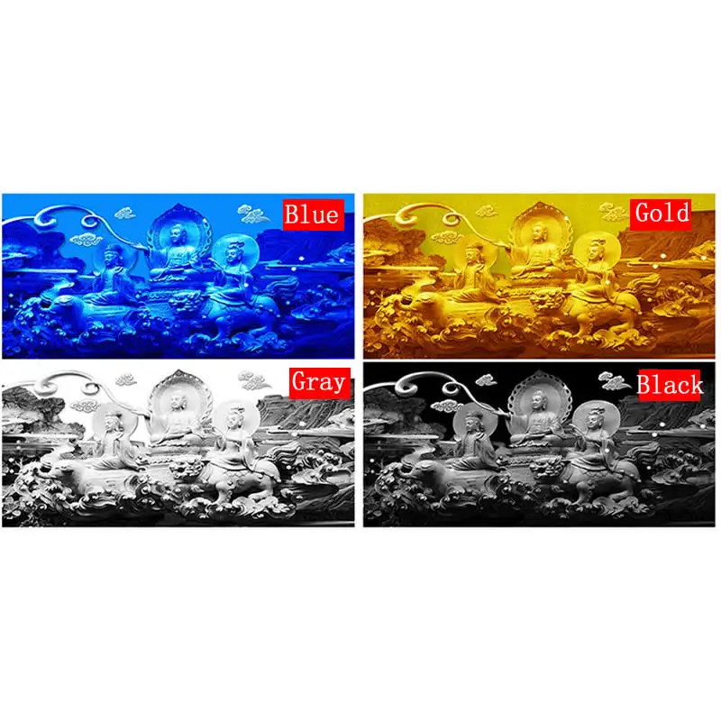 Бесплатная доставка индивидуальный плакат для аквариума Будды украшение HD