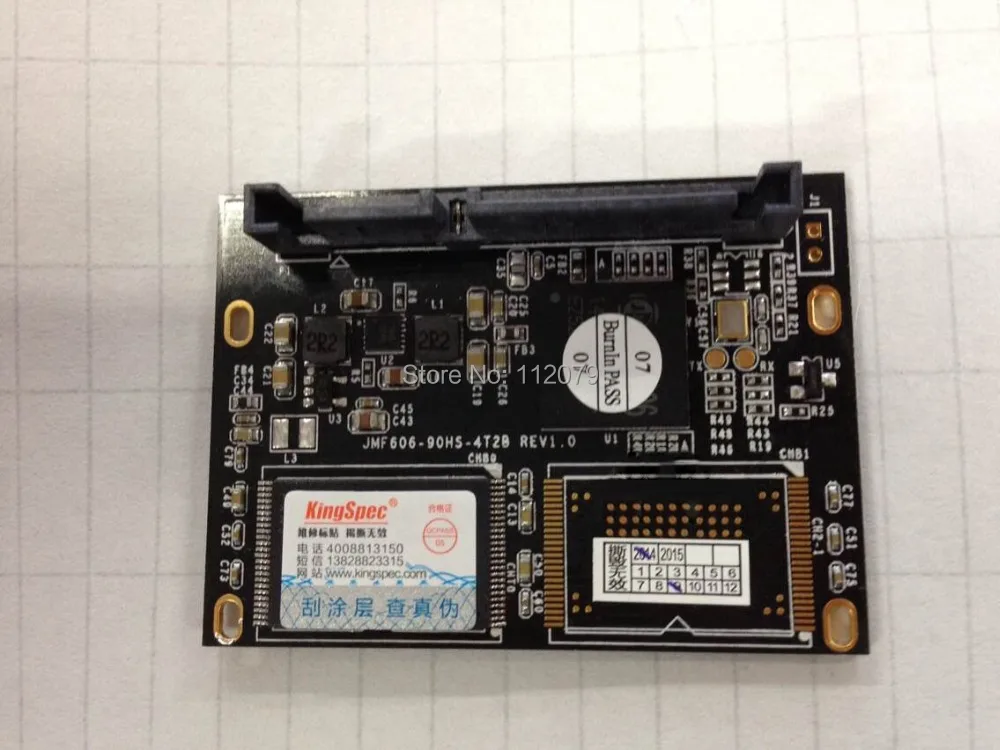 Промышленные диск на модуле Kingspec SATA DOM 22 контакты SSD 64 ГБ (KDM SA.64 064GMJ) 4CH