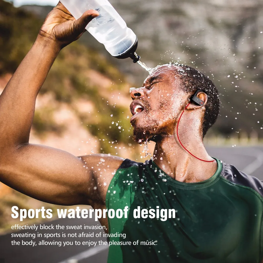 Bluetooth наушники для спорта на открытом воздухе беспроводные гарнитура свободные