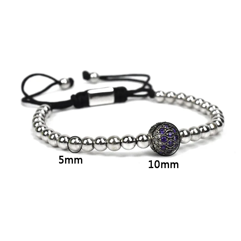 Девять шармы "навсегда" мяч браслет для мужчин Jewelry бусины браслеты для женщин Pulseira Masculina Bileklik Pulseira Feminina pulseras