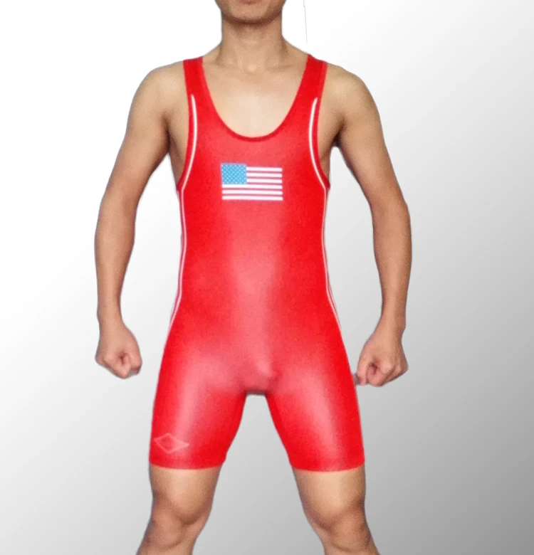 США индивидуальная мужская майка для борьбы профессиональная одежда тяжелой