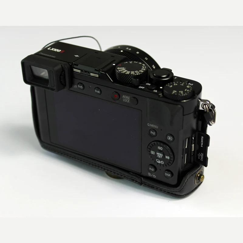 Чехол из искусственной кожи для камеры Panasonic LX100II DMC LX100 II LX100M2 портативный