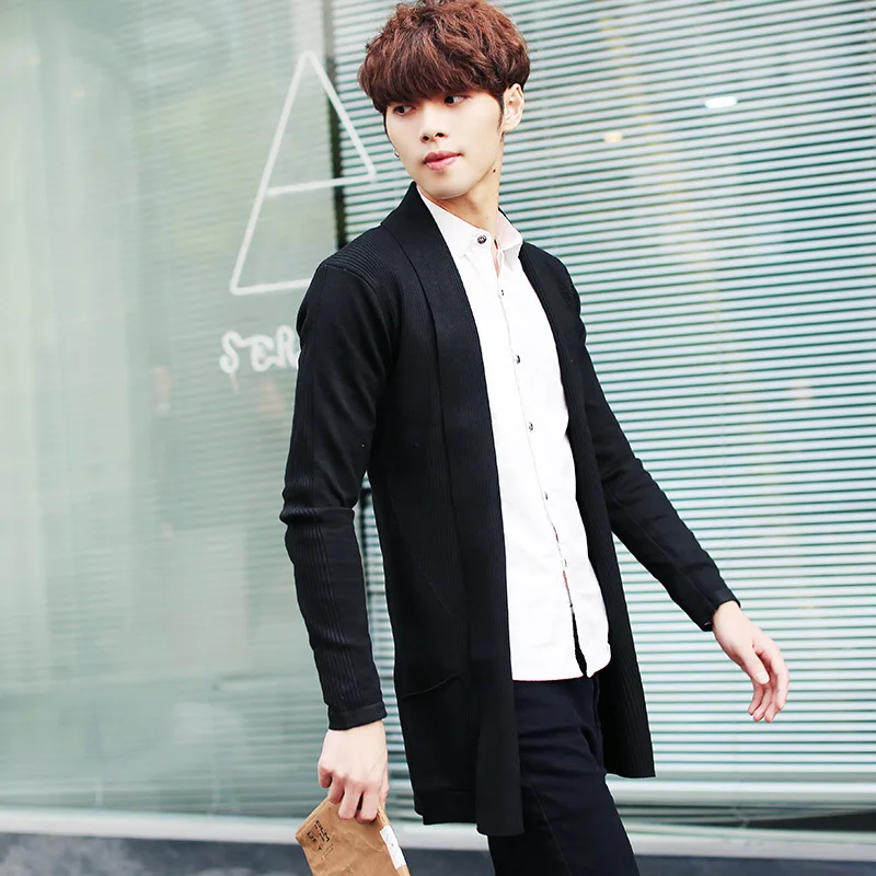 Men Short Wool Knitted Christmas Sweater Cardigan Long Jersey Hombre Warm Overcoats Manswear Casual Jacquard Weave Jacket Homme |