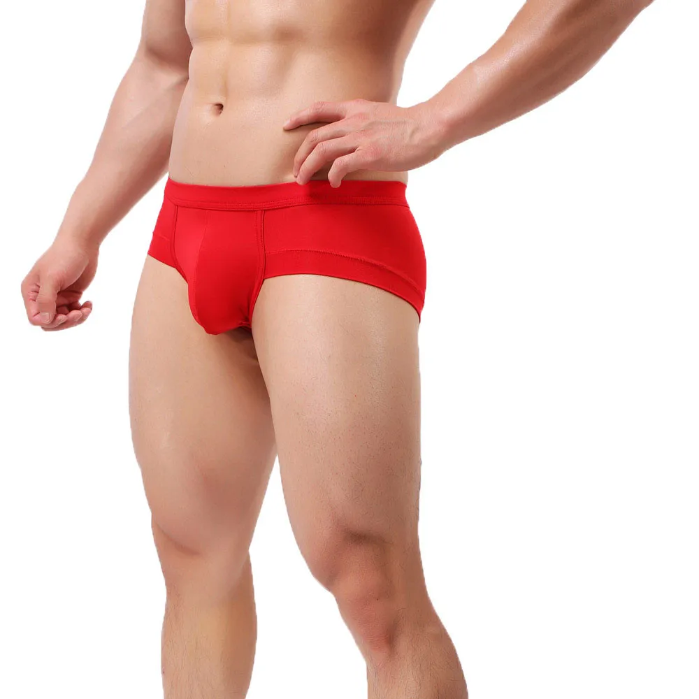 

Panties Brief men solid Underpants Knickers Sexy Mens Boxer Briefs Shorts Underwear d90618