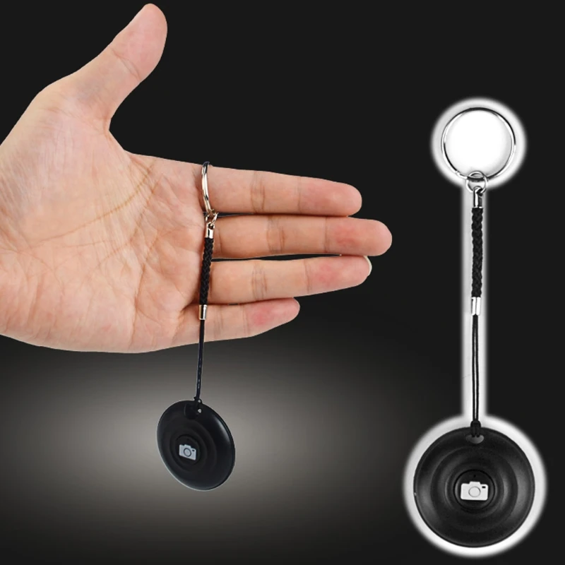 1 шт. Bluetooth пульт дистанционного управления Кнопка беспроводного управления Лер Автоспуск камера палка спуска затвора телефон монопод селфи для ios
