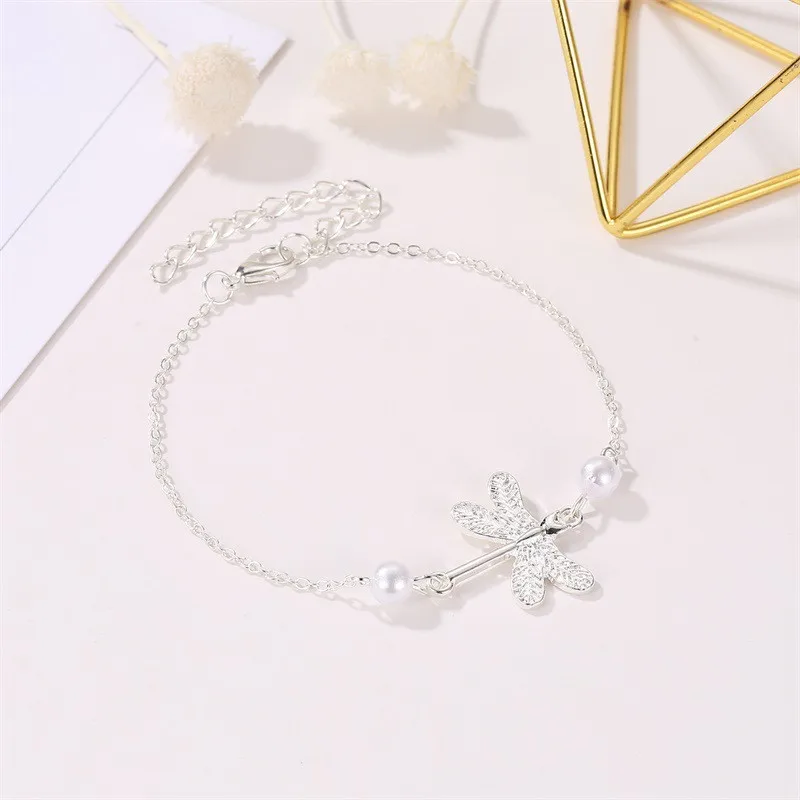 2019 Boho стрекоза женские браслеты для щиколотки богемные с животными на ноге