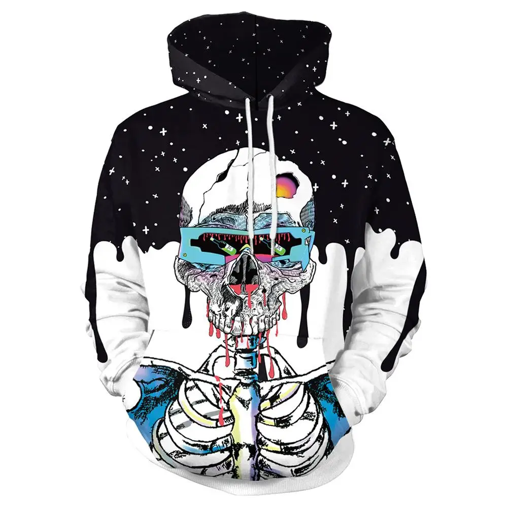 Толстовка на Хэллоуин с надписью Trick или Treat Ghost Astronaut пуловер капюшоном