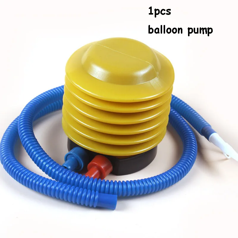 1pcs balloon pump Воздушный шар, колонна-подставка, наборы, воздушные шары, стенд АРКА, основание, полюс, насос, Свадебный декор, globos, день рождения, вечеринка, украшения, Детский баллон, комплект - Цвет: 1pcs balloon pump