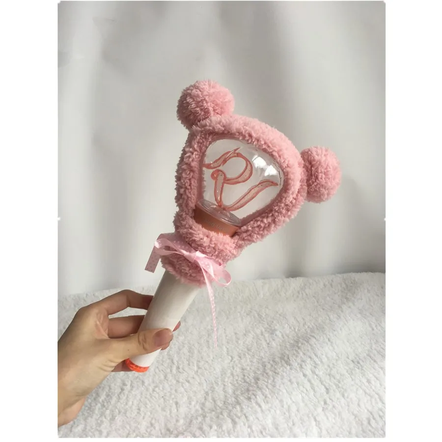 Kpop красный бархат милый светильник палка повязка Венди SeulGi светильник палка плюшевая крышка на голову вентилятор подарок Irene Joy - Цвет: 10