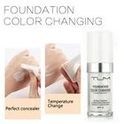 Жидкая основа для макияжа TLM, меняющая цвет под воздействием температуры, меняющая тон кожи, основа для обозначения яркости TSLM2