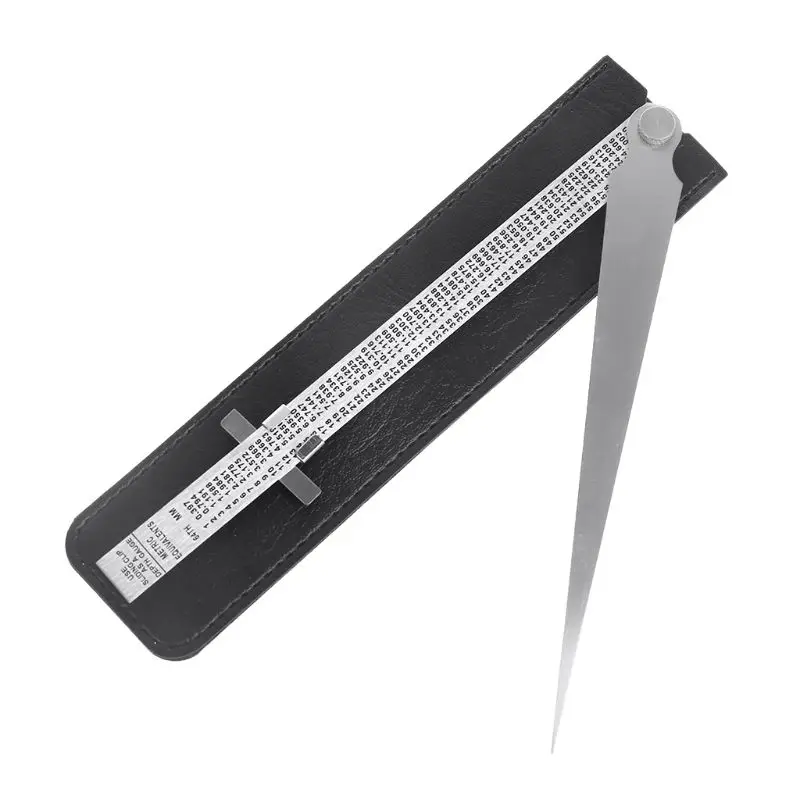 Нержавеющая Сталь Сварочный конус Gage Feeler датчик проверки отверстия