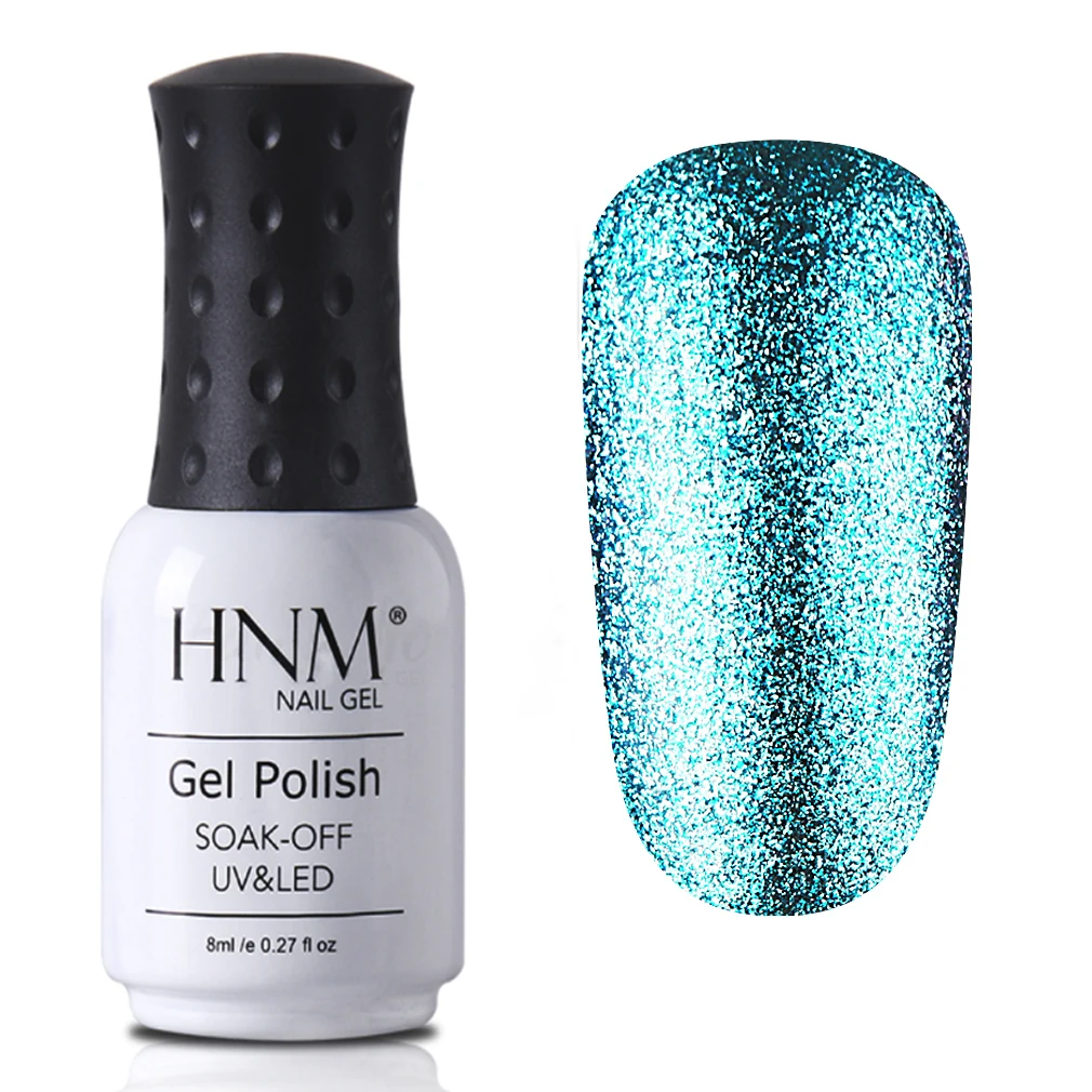 58013 HNM Bling Platinum гель для ногтей 8 мл Блеск УФ-гель для ногтей светодиодный светильник гель лак Полупостоянный Гель-лак грунтовка для ногтей - Цвет: 58013