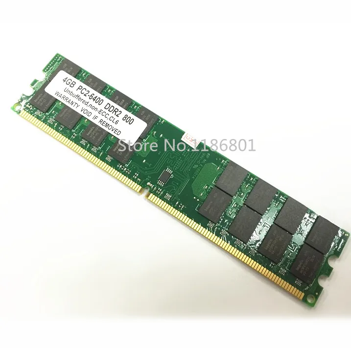 Новый 4 ГБ DDR2 PC2 6400 800 МГц DIMM RAM 240 pins только для совместимых систем AMD | Компьютеры и