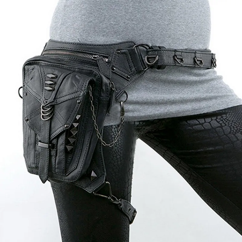 Сумка через плечо кожаная женская сумка carteras mujer на бедро мотор нога Outlaw в стиле
