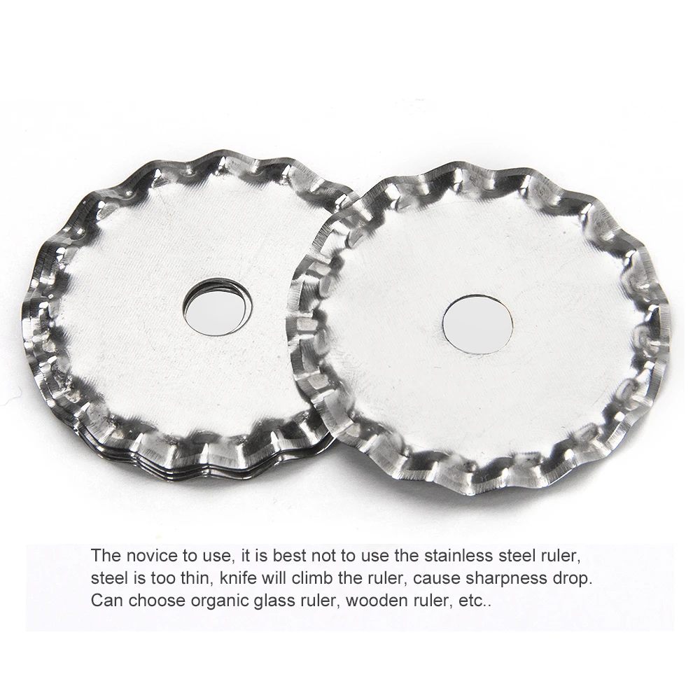 5 шт. волнистое вращающееся лезвие 28 мм сменные лезвия для скакалки квилтинга
