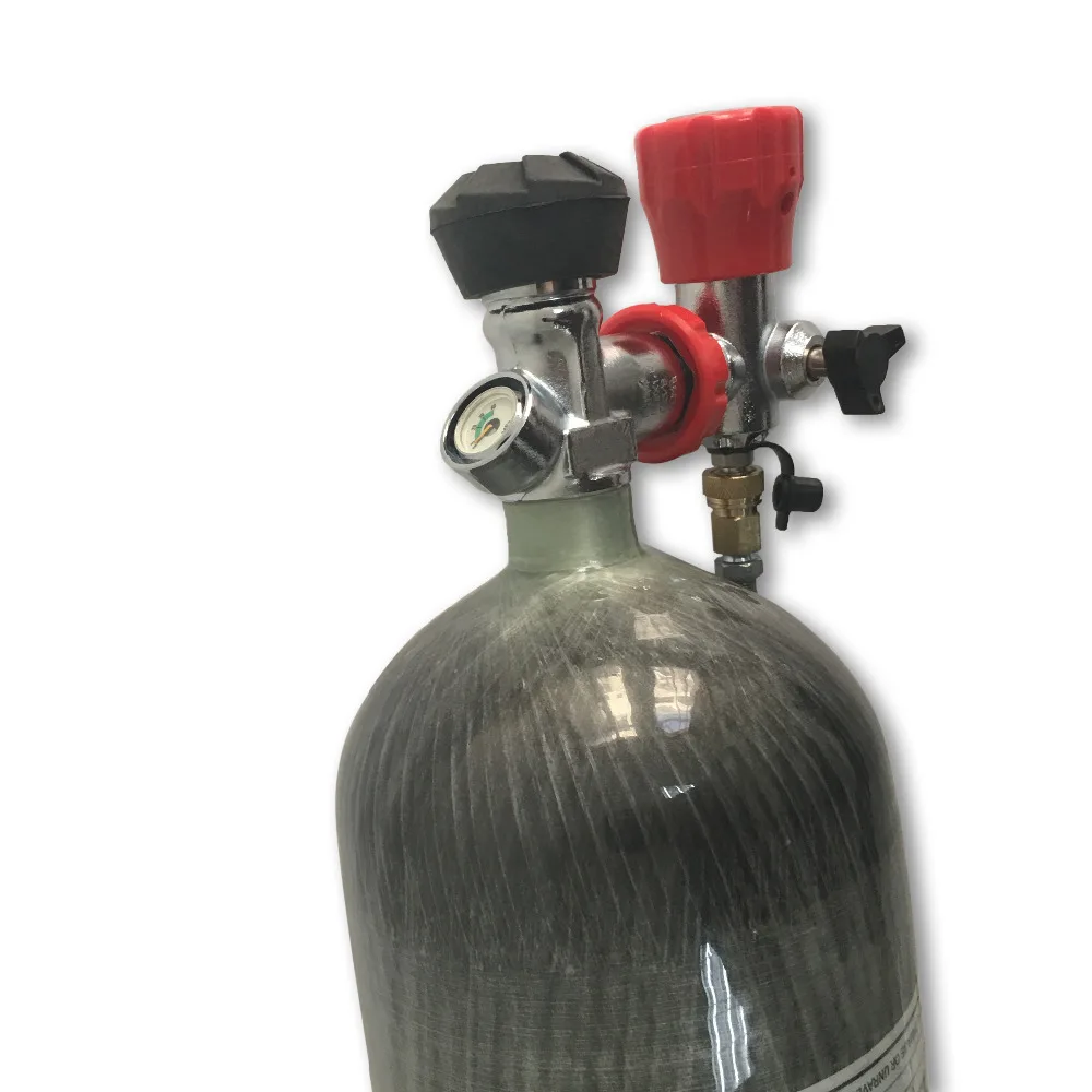 AC168301 винтовка цилиндр сжатого воздуха Pcp 6.8L Пейнтбол Дайвинг Танк Ce 300Bar бутылка