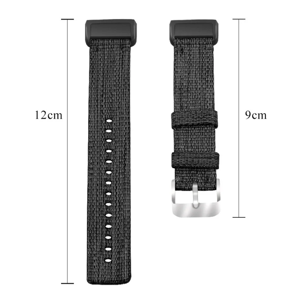 Спортивный ремешок для FitBit Charge 3 сменный мягкий нейлоновый спортивный Wtach модные