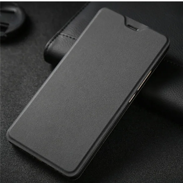 black flip case Кожа флип чехлы чехол на для Xiaomi Redmi note 6 7 Pro 6 Redmi 6A для сяоми ксиоми редми Ноут 6 7 про 6 редми 6a роскошный Стенд крышка на для Xiaomi Mi A2 lite для сяоми ксиоми ми a2 Лайт чехол книжка - Цвет: black flip case