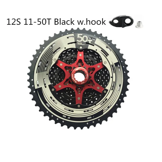 sunracing 11 скорость CSMX80 12 Скорость CSMZ90 велосипедная кассета 11-50 T подходит Shimano SRAM маховик 11-50, удлиненный задний крюк