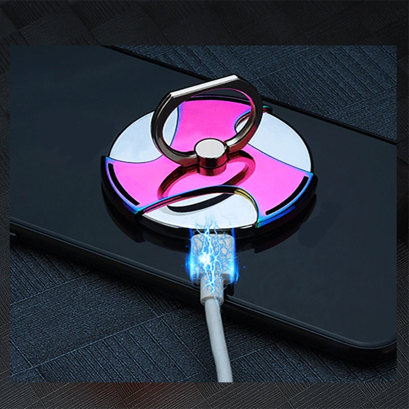 1 шт. USB Зажигалка креативная кольцевая зарядка электрическая импульсная