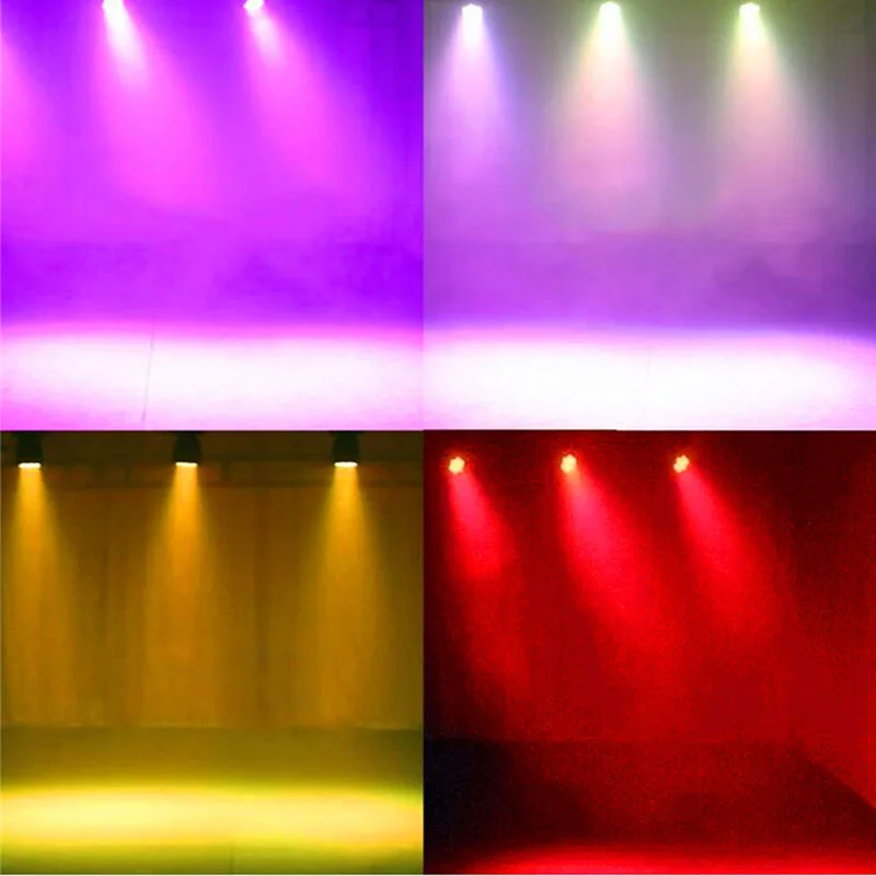 

1/5X LED Moving Heads Mini Wash 4 In 1 RGBW Quad with advanced 9/14 Channels Professional DMX512 For Disco DJ Music Party Lights