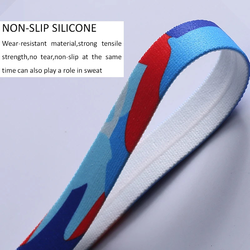 Stripe Absorbing Braided Sweatband Sport Headband Hairband Anti-slip Hair Bands Elastic Stretch Headwear Headpiece Women Men | Спорт и
