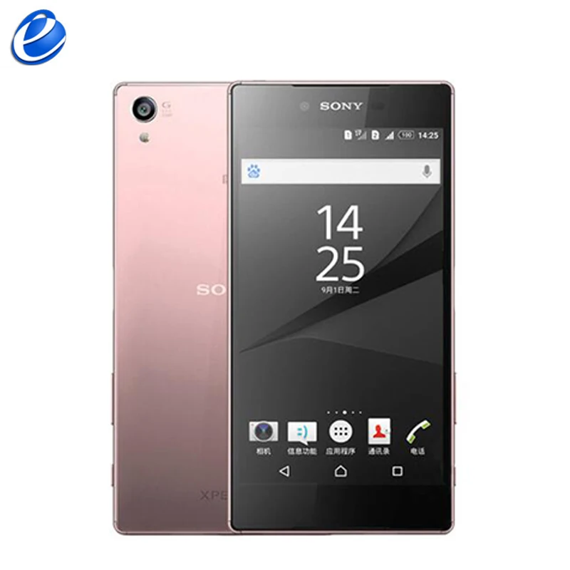 Разблокированный смартфон sony Z5 Premium E6853 с одной sim-картой, отпечаток пальца 5,", Восьмиядерный Android, 3 Гб ОЗУ, 32 Гб ПЗУ, мобильный телефон