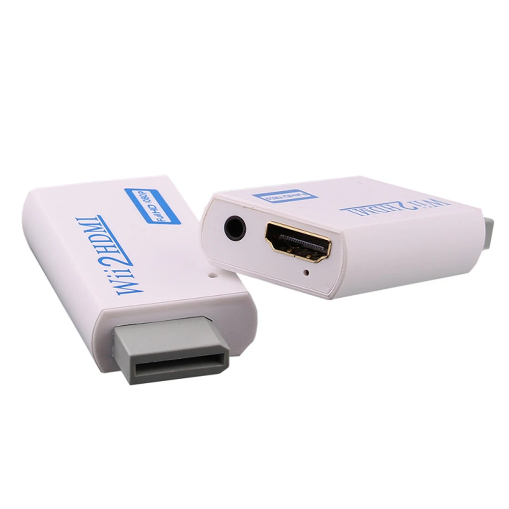 CE FCC адаптор-конвертер для wii к HDMI конвертер с аудио аналоговым в выход 720 P/1080 P ТВ