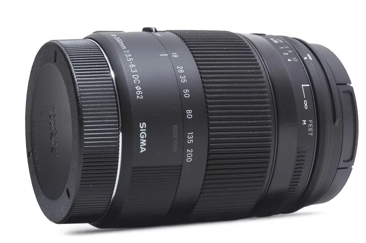 Sigma 18-200 мм f/3 5-6 3 DC Macro OS линза HSM для Canon EOS500D 550D 600D 650D 700D 750D 760D 60D 70D 80D 7D | Электроника
