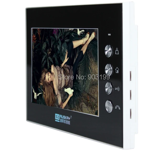 Высокое качество 7 &quotLCD видео телефон двери l IR Домашняя безопасность здание