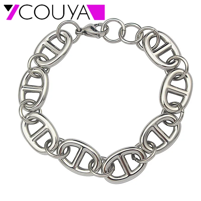 COUYA Jewelry Bracelets for Women Men of Bracelets 23CM Length Chain Charm Bangles Fashion Clothing Jewelry Wholesale B10018