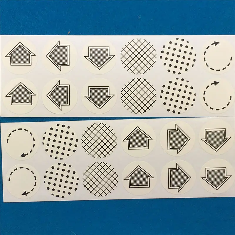 100Pcs/Lot Arrows Indicate Dots Round Self-Adhesive Paper Sticker For Luggage Bags Embellishment Label Sealing DIY New Stickers | Дом и сад