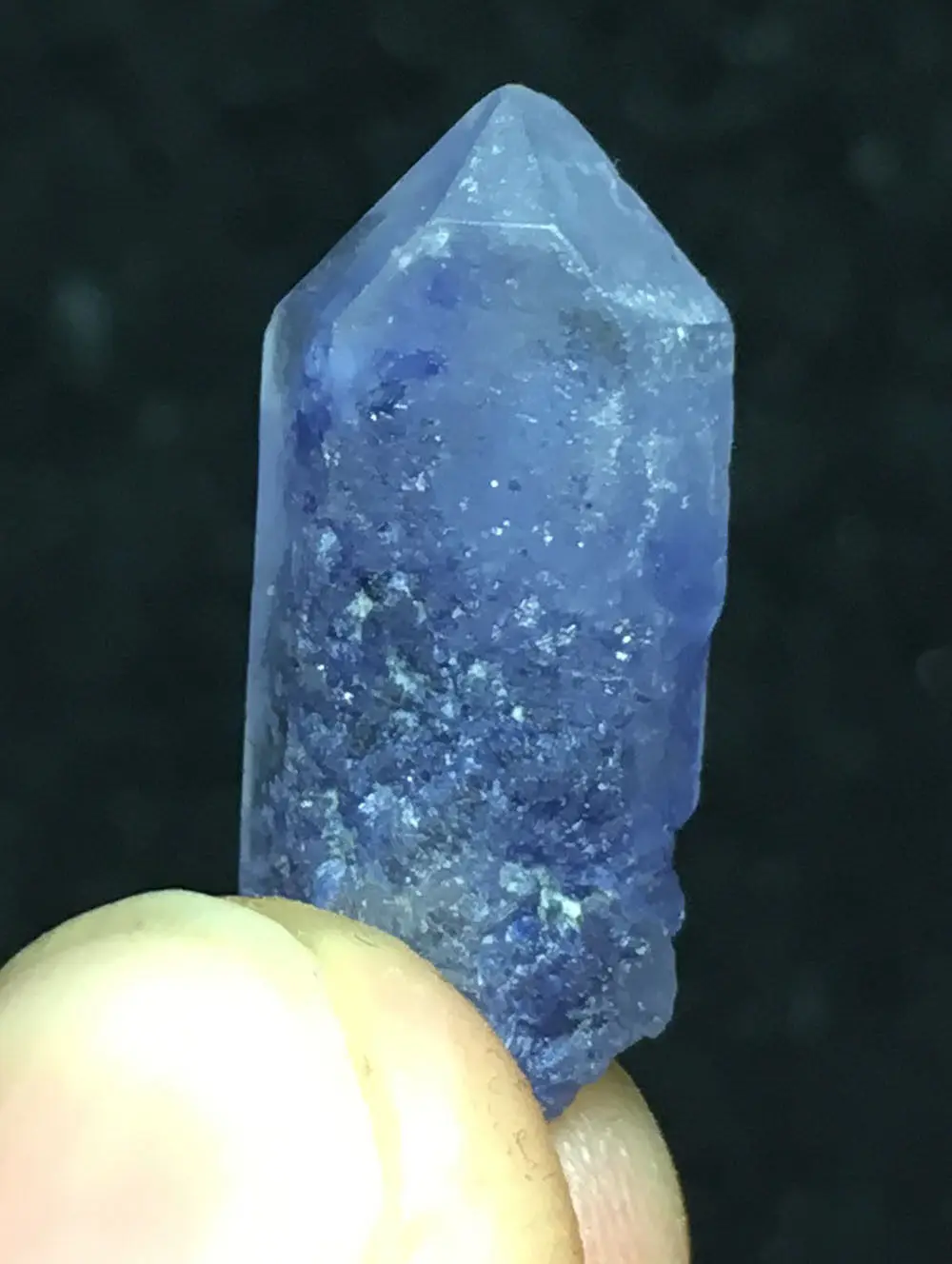 9ct новый натуральный прозрачный красивый синий дюмортиерит образец