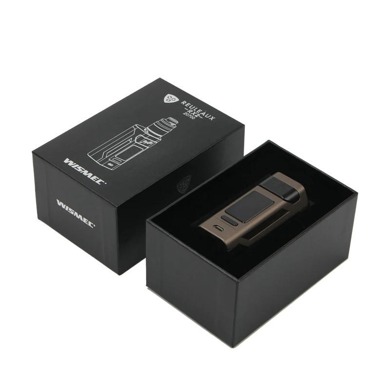 Оригинальная электронная сигарета Wismec рел RX2 20700 200 W MOD Vape с 2 мл/4 мл гном Комплект