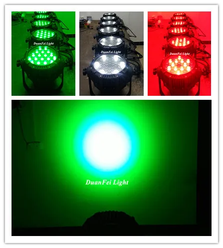10pcs High Bright led par light 54pcs 3watt RGBW dmx ip65 54x3 | Лампы и освещение