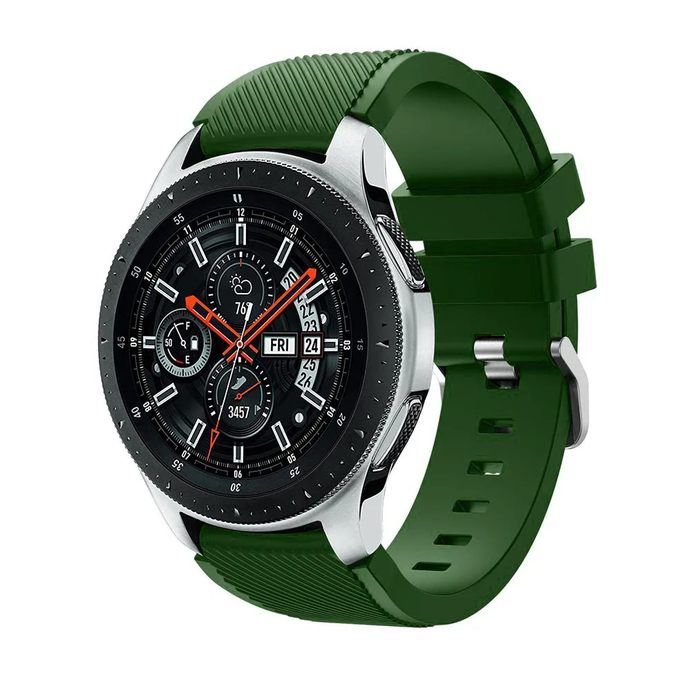 Gear S3 Frontier ремешок для samsung Galaxy Watch 46 мм 22 мм ремешок для часов Correa gear S3 классический ремешок gear S 3 силиконовый браслет