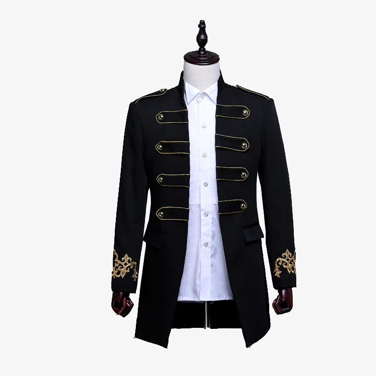 XXS-6XL 2018 мужская одежда BIGBANG GD модное тонкое свадебное платье средней длины для