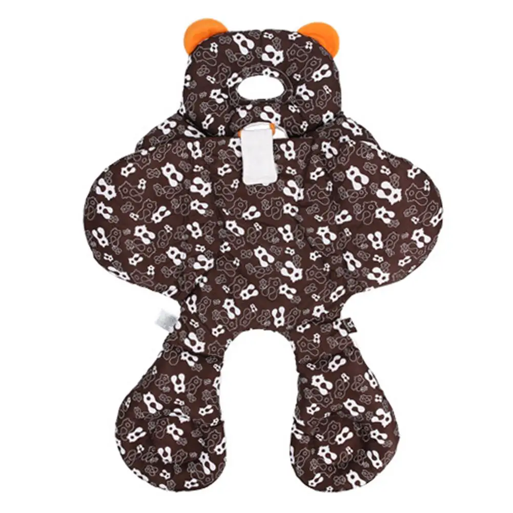 Asiento de beb&eacute; suave para coche, coj&iacute;n de apoyo para la cabeza, sof&aacute; de invierno, c&aacute;lido, alfombrilla para cochecito de ni&ntilde;o reci&eacute;n nacido, funda para silla de empuje-1
