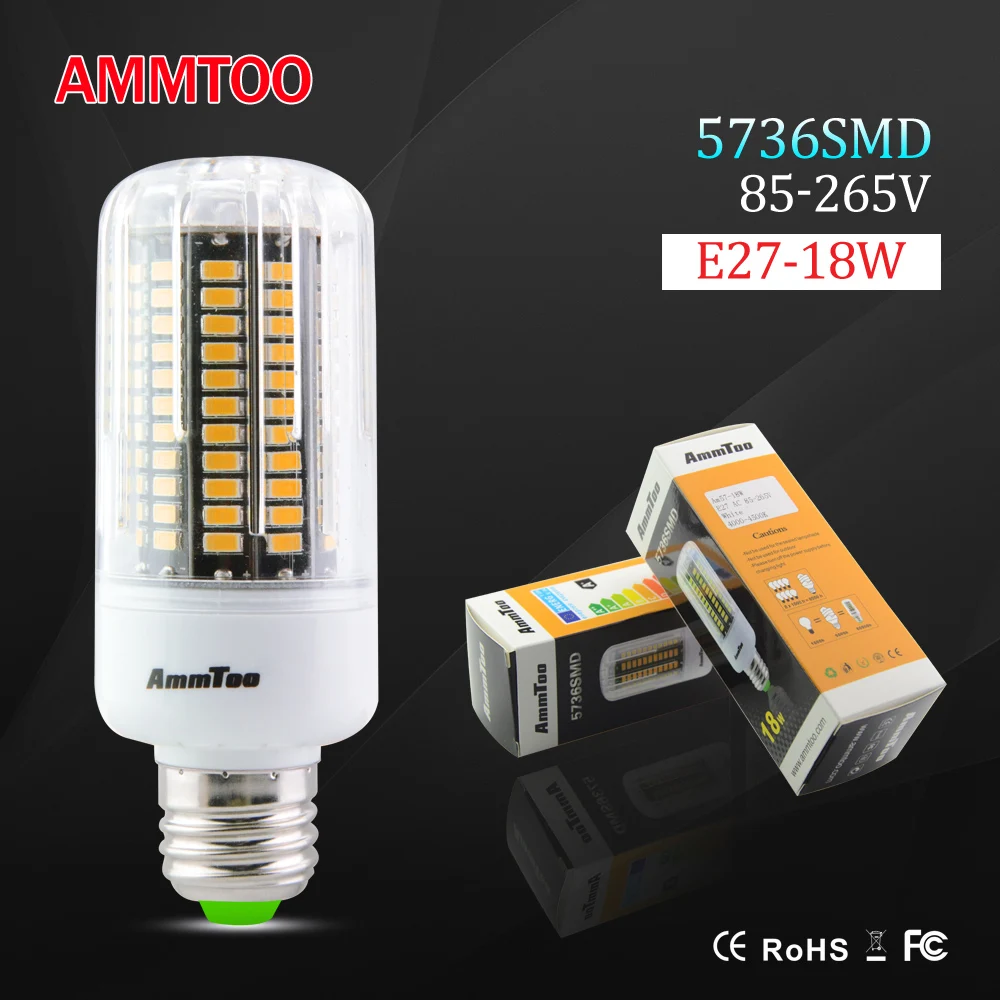 Foxanon LED прожектор лампа 72 светодиоды E27 GU10 MR16 2835SMD 220 V 8 Вт Потолочная люстра лампа освещения галогеновая Замена