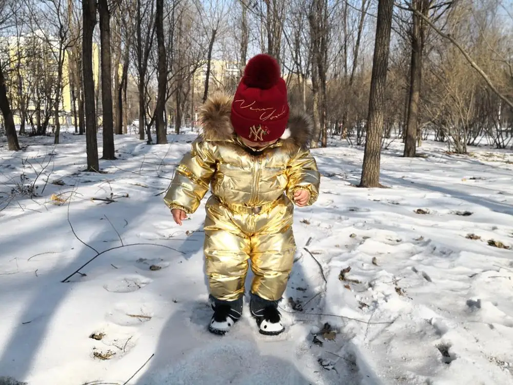 Детский Серебряный теплый пуховик | Мать и ребенок