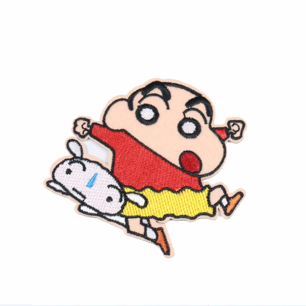 3 шт., Crayon Shin-chan& dog, косплей, вышивка, высокое качество, нашивка, нашивка, нашивки для одежды, детская одежда, украшенная