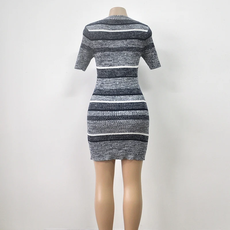 Новинка 2019 теплый зимний женский свитер весеннее платье сексуальное узкое